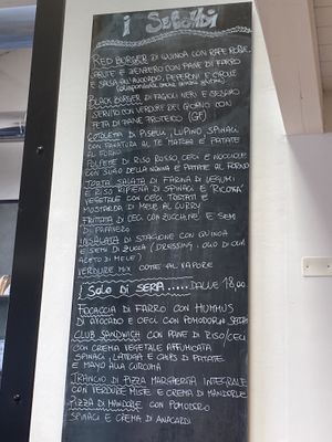 Menu at VgOloso in Venice