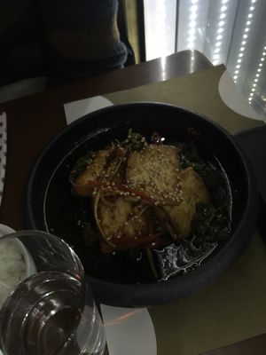 Tofu ginger&chilli at East  in Stockholm