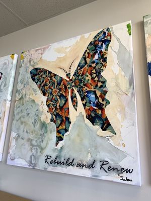 Interior at Just Organic Juice in Draper