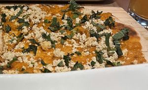 Charred eggplant   at The Couch Tomato  in Manayunk