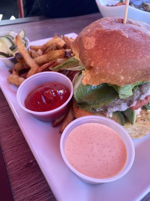 Beyond burger   at The Couch Tomato  in Manayunk