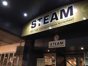 Front view at Steam in Rotorua