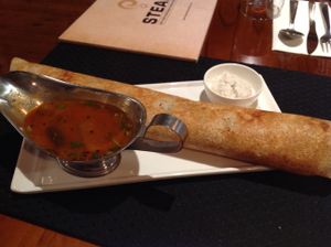 Masala Dosa at Steam in Rotorua