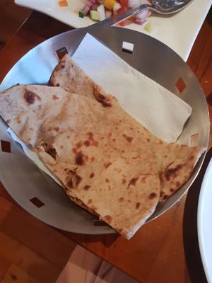 Vegan roti at Steam in Rotorua