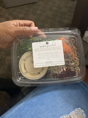 Superfood quinoa bowl at Puree Juice Bar in Fairfax