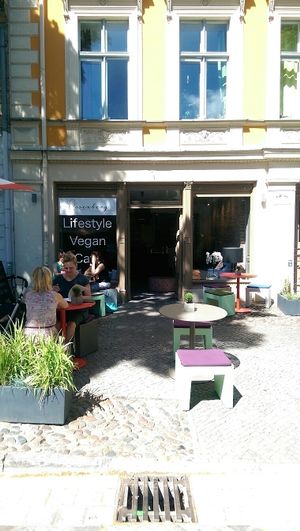 street view  at Rosenberg in Potsdam