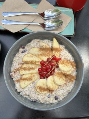 Overnight oats👏  at Rosenberg in Potsdam
