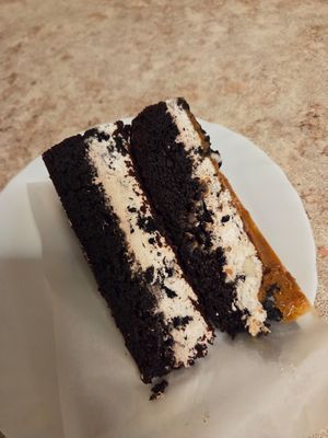 Oreo peanut butter torte at Rosenberg in Potsdam
