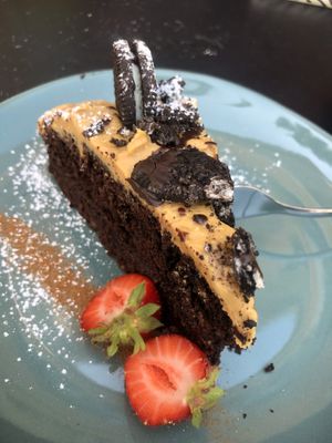 Peanut butter brownie  at Rosenberg in Potsdam