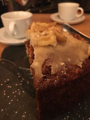 Carrot cake at Rosenberg in Potsdam