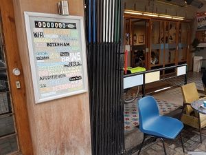 front terrace
 at Chicago Cafe in Brussels