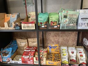 Vegan snacks at Shakey Shakey in Ramsgate
