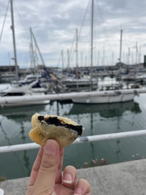 Battered Oreo  at Shakey Shakey in Ramsgate