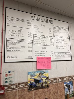 Alles vegan!  at Shakey Shakey in Ramsgate