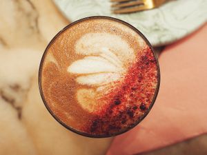 Lavender latte – Palm Vaults at Palm Vaults in East London