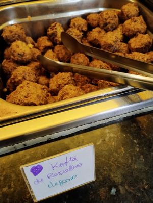 Vegan kofta at Govinda Restaurante e Pizzaria Vegetariana in Porto Alegre