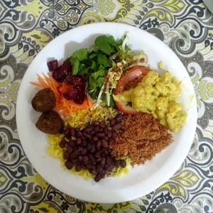 #Veganuary at Govinda Restaurante e Pizzaria Vegetariana in Porto Alegre