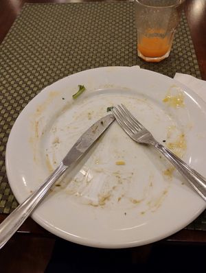 A clean plate, every time!! at Natureza in Porto Alegre