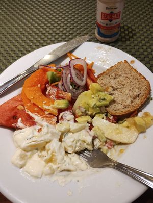 Daily buffet meal at Natureza in Porto Alegre