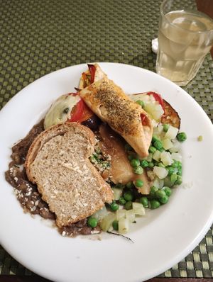 Mixed options vegan vs. Veggie. at Natureza in Porto Alegre