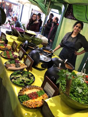 What to have!  at Ethiopiques - Boiler House in East London