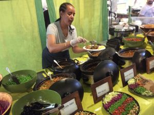 Colourful feast! at Ethiopiques - Boiler House in East London