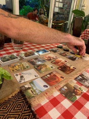 Board games!  at Rad Rabbit in Chiang Mai