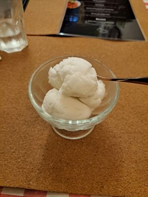 Coconut icecream at Rad Rabbit in Chiang Mai