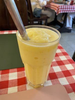 Pineapple smoothie, 75 baht  at Rad Rabbit in Chiang Mai