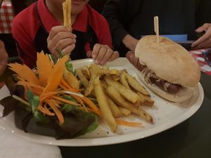 Hotdog at Rad Rabbit in Chiang Mai