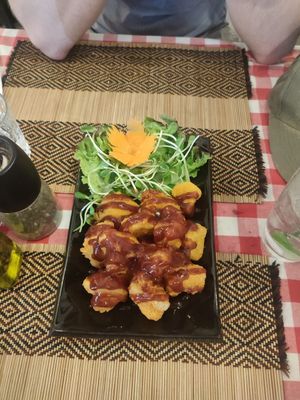 Cauliflower bites at Rad Rabbit in Chiang Mai