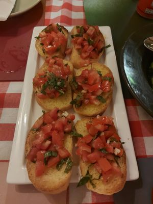 Bruschetta at Rad Rabbit in Chiang Mai