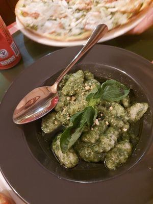 Pesto gnocchi at Rad Rabbit in Chiang Mai