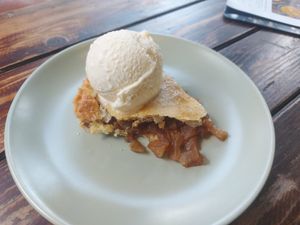 Apple pie at Rad Rabbit in Chiang Mai