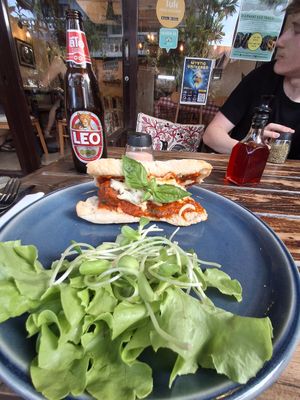 It's tasty! at Rad Rabbit in Chiang Mai