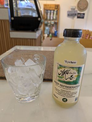 Lychee Kombucha at Rad Rabbit in Chiang Mai