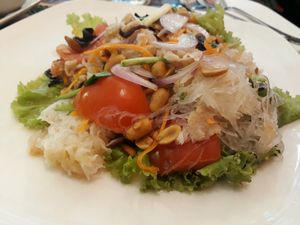 Glass Noodle Salad at Rad Rabbit in Chiang Mai