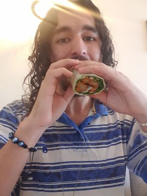 With anything I've had wrapped here it always seems the bottom/top are open 🤷 at Rad Rabbit in Chiang Mai