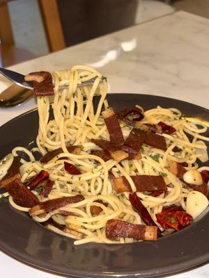 Bacon aglio e Olio  at Rad Rabbit in Chiang Mai
