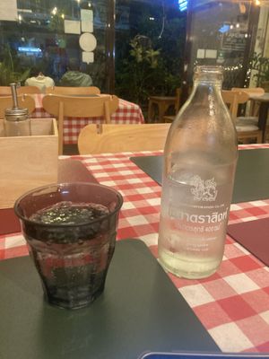 Soda water  at Rad Rabbit in Chiang Mai