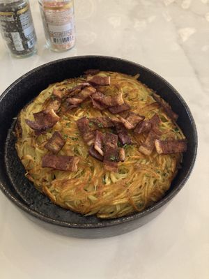Breakfast hash  at Rad Rabbit in Chiang Mai