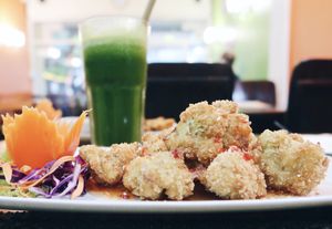Crispy cauliflower - delicious!  at Rad Rabbit in Chiang Mai