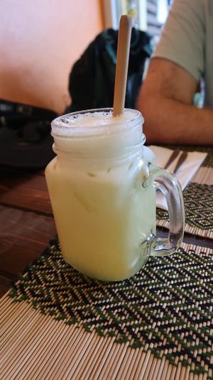 Pineapple juice  at Rad Rabbit in Chiang Mai