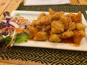 Cauliflower wings at Rad Rabbit in Chiang Mai