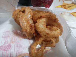 Onion rings at Rad Rabbit in Chiang Mai