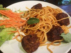 Spaghetti Veatballs 🍝 at Rad Rabbit in Chiang Mai
