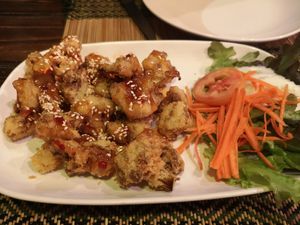 Spicy cauliflower wings 🌶️ at Rad Rabbit in Chiang Mai