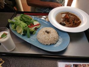 black curry at Vegetable Cafe Lyra in Sapporo