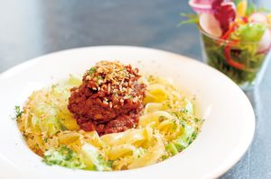 Seasonal Pasta Lunch at Vegetable Cafe Lyra in Sapporo