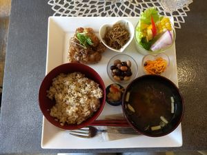 Deliocious meal at Vegetable Cafe Lyra in Sapporo